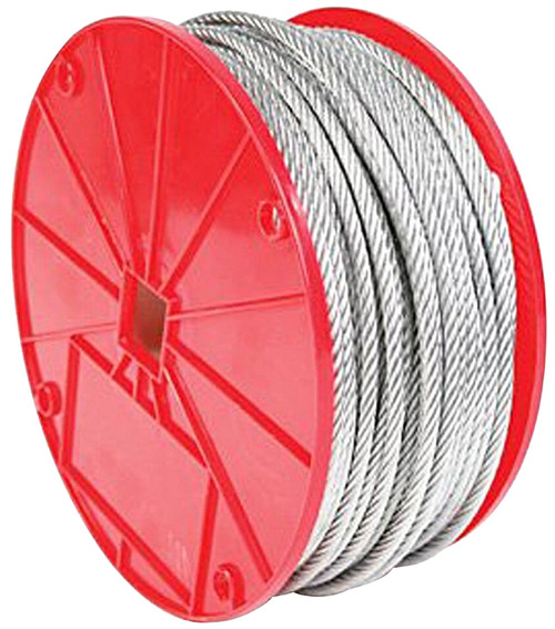 BARON 695947 Cable, 3/16 to 1/4 in Dia, 250 ft L, Galvanized/Vinyl-Coated [SKU: ORG7232531]