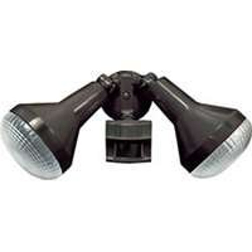 Heath Zenith SL-5710-BZ Motion Activated Security Light, 120 V, 2-Lamp, Incandescent Lamp [SKU: ORG1458488]