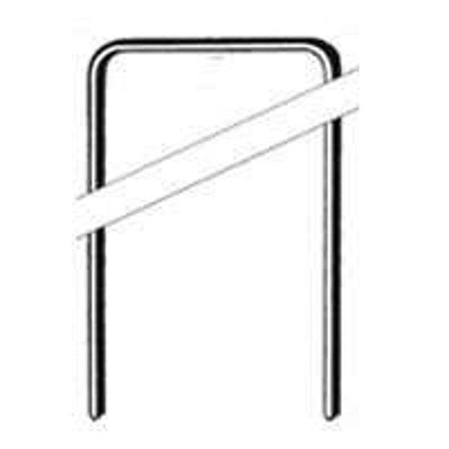 ProFIT 940042 Felt Staple, 3/8 in W Crown, 3/8 in L Leg, 21 Gauge, Electro-Galvanized [SKU: ORG3145679]