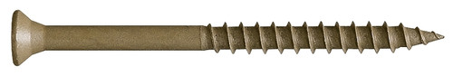 CAMO 0356139 Deck Screw, #8 Thread, 2 in L, Bugle Head, Star Drive, Type 17 Slash Point, Carbon Steel, ProTech-Coated [SKU: ORG6191530]