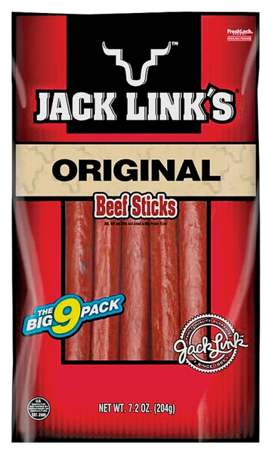 Jack Link's 89219 Beef Stick, Original Flavor, 7.2 oz [SKU: ORG0905224]