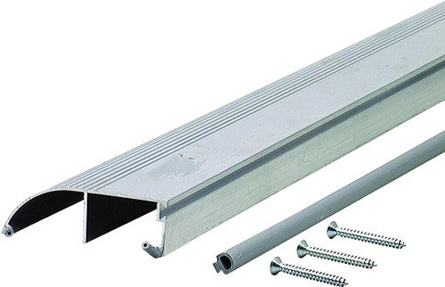 M-D 08631 Bumper Threshold with Insert, 36 in L, 3-3/8 in W, Aluminum [SKU: ORG3625332]