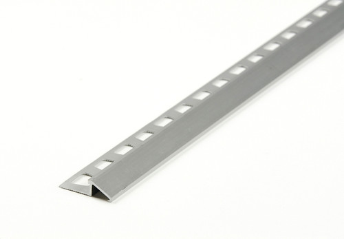 M-D 31359 Tile Edge Reducer, 96 in L, 3/8 in W, Ceramic, Clear Anodized [SKU: ORG8832164]