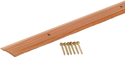 M-D 40138 Seam Binder, 72 in L, 1-1/4 in W, Aluminum, Cherry [SKU: ORG4686879]