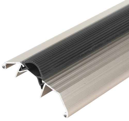 M-D 49006 High-Threshold, 36 in L, 3-3/4 in W, Aluminum, Satin Nickel [SKU: ORG8698359]