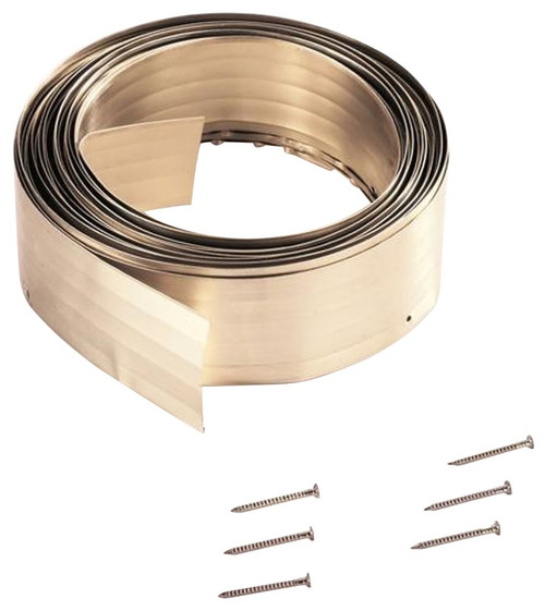 M-D 52000 Weather Stripping Seal, 0.03125 in W, 1-1/8 in Thick, 17 ft L, Metal [SKU: ORG1333962]