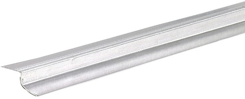 M-D 65110 Z-Bar Carpet/Floor Edging, 48-1/4 in L, 1-1/4 in W, Aluminum [SKU: ORG8624637]
