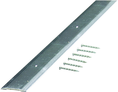 M-D 66019 Seam Binder, 36 in L, 1-1/4 in W, Smooth Surface, Aluminum, Polished [SKU: ORG3397205]