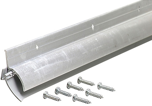 M-D 68726 Door Sweep, 36 in L, 1-7/8 in W, Aluminum Flange, Vinyl Insert [SKU: ORG6532717]