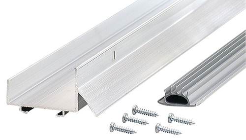 M-D DB003 Series 69539 Door Bottom with Drip Cap, 36 in L, 1-3/4 in W, 1-1/4 in H, Aluminum, Mill [SKU: ORG0133751]