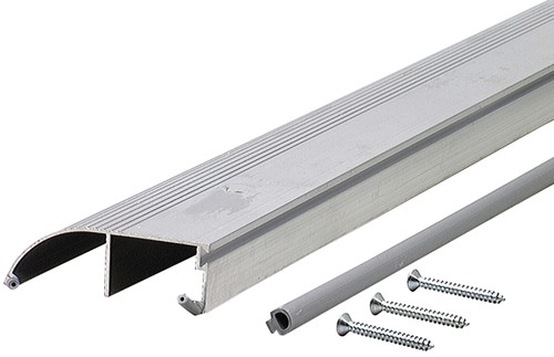 M-D TH153 69698 Bumper Threshold, 72 in L, 4 in W, Aluminum, Mill [SKU: ORG3593753]