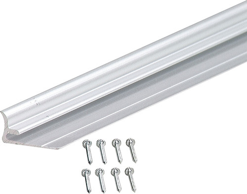 M-D 70045 Cove Moulding with Nail, Aluminum, Silver [SKU: ORG7665714]