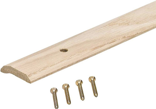 M-D 85365 Carpet Trim, 72.19 in L, 1.44 in W, Hardwood, Unfinished [SKU: ORG0853218]