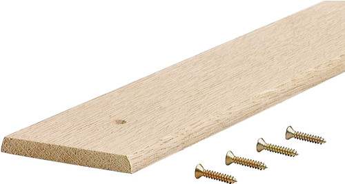 M-D 85613 Seam Binder, 36.13 in L, 3 in W, Smooth Surface, Oak Wood, Unfinished [SKU: ORG2599355]