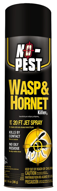 Spectracide HG-41331 Wasp and Hornet Killer, Liquid, Spray Application, 14 oz Can [SKU: ORG1183037]