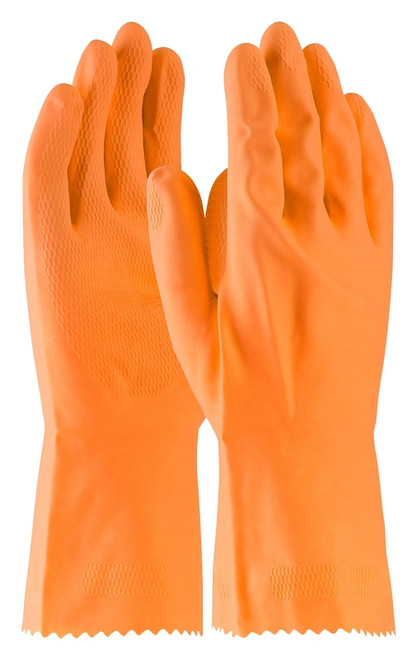 MCR Safety C5430-L Stripping Gloves, Heavy-Duty, L, 12 in L, Straight Thumb, Scalloped Cuff, Latex/Neoprene [SKU: ORG5915905]