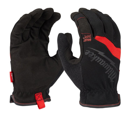 Milwaukee 48-22-8713 Work Gloves, Men's, XL, 7.87 to 8.1 in L, Reinforced Thumb, Elastic Cuff, Synthetic Leather [SKU: ORG1388792]