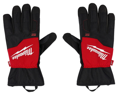 Milwaukee 48-73-0033 Insulated Performance Gloves, Men's, XL, 11 in L, Reinforced Thumb, Elasticated Cuff, Black [SKU: ORG1389683]