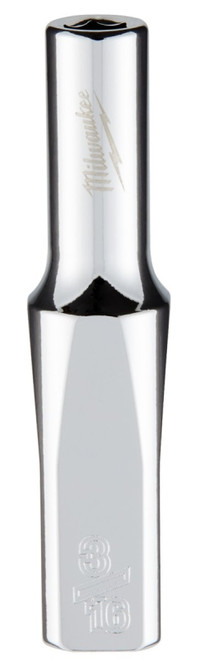 Milwaukee 45-34-9012 Socket, 3/16 in Socket, 1/4 in Drive, 6-Point, Chrome Vanadium Steel, Chrome [SKU: ORG1386788]