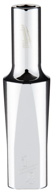 Milwaukee 45-34-9073 Socket, 1/4 in Socket, 3/8 in Drive, 6-Point, Chrome Vanadium Steel, Chrome [SKU: ORG1387851]