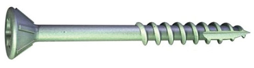 Grabber Construction VBG6150G Deck Screw, #6 Thread, 1-1/2 in L, Coarse Thread, Flat Head, Star Drive, QuickGrab Point [SKU: ORG1121862]