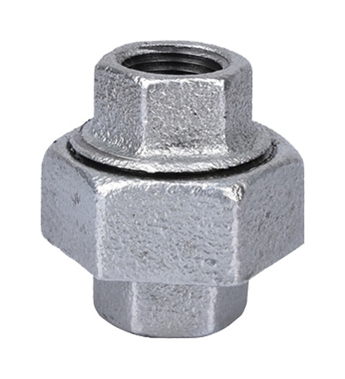 ProSource 1309 Pipe Union, 3/8 in, Threaded, Malleable Iron, 40 Schedule, 300 psi Pressure [SKU: ORG6103410]