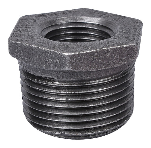 Prosource 35-1X1/2B Pipe Bushing, 1 x 1/2 in, MIP x FIP, Malleable Iron, SCH 40 Schedule, 300 psi Pressure [SKU: ORG6100101]