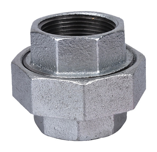 ProSource 34B-1-1/4G Pipe Union, 1-1/4 in, Threaded, Malleable Iron, 40 Schedule, 300 psi Pressure [SKU: ORG6103451]