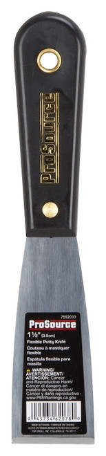 ProSource 01030 Putty Knife with Rivet, 1-1/2 in W HCS Blade [SKU: ORG7592033]