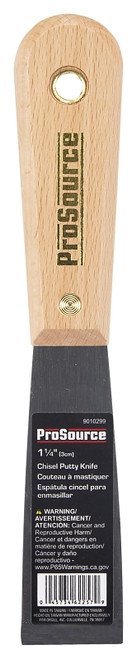 ProSource 01522R Putty Knife with Rivet, 1-1/4 in W HCS Blade [SKU: ORG9010299]
