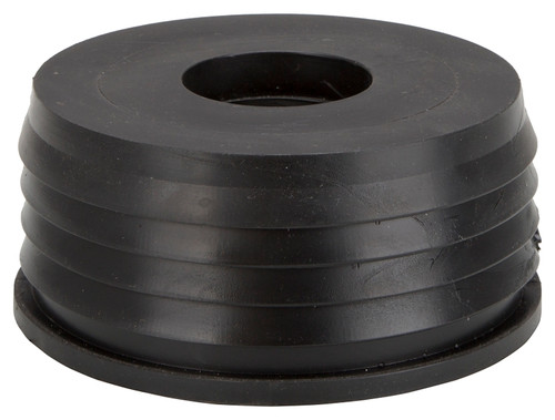 ProSource Hub Donut, 4 x 1-1/2 in, Compression, PVC, Black [SKU: ORG4897559]