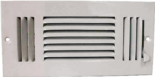 ProSource SW03-10X4 Sidewall Register, Steel, White [SKU: ORG2714533]