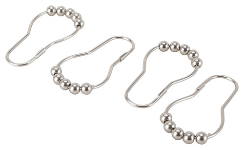 Simple Spaces SD-BH-SN Roller Ball Curtain Hook, Steel, Brushed Nickel, 1-1/2 in W, 3 in H [SKU: ORG0358192]