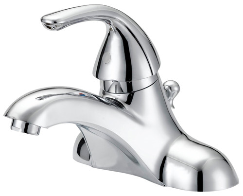 Boston Harbor F4510022CP-1 Lavatory Faucet, 1.2 gpm, 1-Faucet Handle, 3-Faucet Hole, Metal/Plastic, Chrome Plated [SKU: ORG1441435]