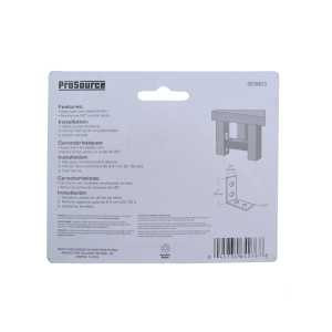 Prosource CB-B03-C4PS Corner Brace, 3 in L, 3 in W, 3/4 in H, Steel, Zinc-Plated, 2.6 mm Thick Material [SKU: ORG0078873]