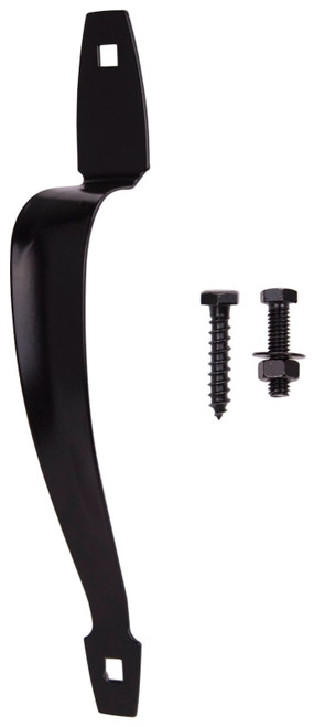 ProSource 33143PKB-PS Gate Door Pull, 1-1/4 in W, 10-3/8 in D, 1-3/4 in H, Steel, Powder-Coated [SKU: ORG1125582]