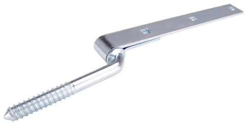 ProSource LR-089PS Hook/Strap Hinge, 9-3/4 in W Frame Leaf, 1-1/4 in H Frame Leaf, 4 mm Thick Leaf, Steel, Zinc [SKU: ORG1534916]