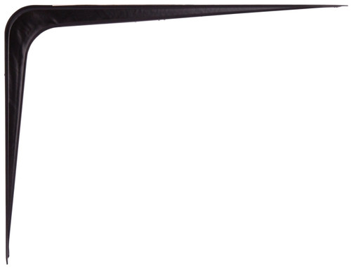 ProSource 21140BK-PS Shelf Bracket, 110 lb/Pair, 10 in L, 8 in H, Steel, Black [SKU: ORG1733211]