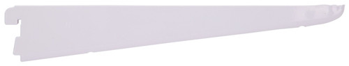 ProSource 25207PHL-PS Dual Track Shelf Bracket, 132 lb/Pair, 11 in L, 2 in H, Steel, White [SKU: ORG1972090]