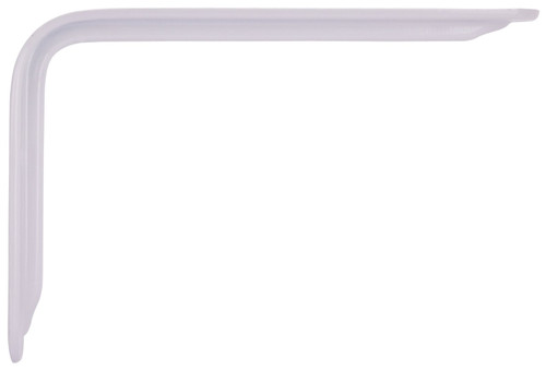 ProSource 25221PHL-PS Magnum Shelf Bracket, 90 lb/Pair, 12 in L, 8-1/4 in H, Steel, White [SKU: ORG2034015]