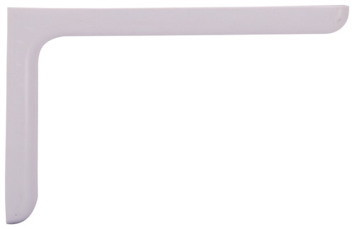 ProSource 25226PHL-PS Designer Shelf Bracket, 132 lb/Pair, 10 in L, 5-3/4 in H, Steel, White [SKU: ORG2044626]