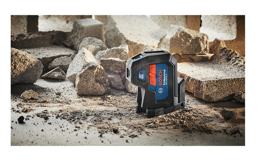 Bosch GPL100-50G Five-Point Alignment Laser Level, 125 ft, +/-1/8 in at 30 ft Accuracy, 2-Beam, Green Laser [SKU: ORG8422297]