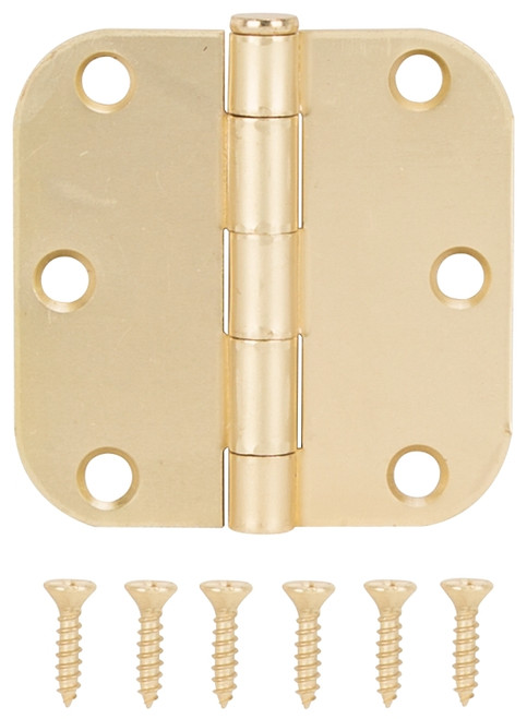 ProSource LR-703-PS Door Hinge, Steel, Satin Bronze, Loose Pin, 180 deg Range of Motion, Screw Mounting [SKU: ORG2963833]