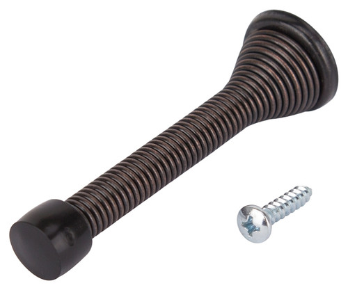 Prosource H62-B049-PS Heavy-Duty Spring, 5/16 in Dia Base, 3-1/8 in Projection, Plastic & Steel, Venetian Bronze [SKU: ORG4206355]