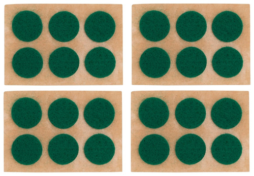 ProSource PH-122294-PS Furniture Pad, Felt Cloth, Green, 5/8 in Dia, 1/16 in Thick, Round [SKU: ORG5565718]