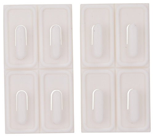 ProSource PH-122300-PS Mini Hook, 100 g, 1-Hook, Plastic, White, White [SKU: ORG5677307]