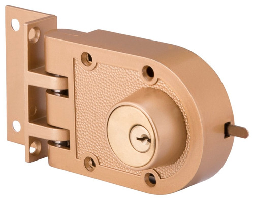 ProSource Lock, Keyed Different Key, Brass, Brass, KW1 Keyway, 1-2-3/8 in Thick Door [SKU: ORG0794685]
