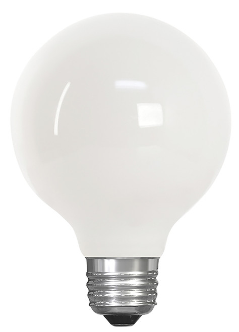 Feit Electric G2540W/927CA/FIL/3 LED Bulb, Globe, G25 Lamp, 40 W Equivalent, E26 Lamp Base, Dimmable, Frosted [SKU: ORG3405792]