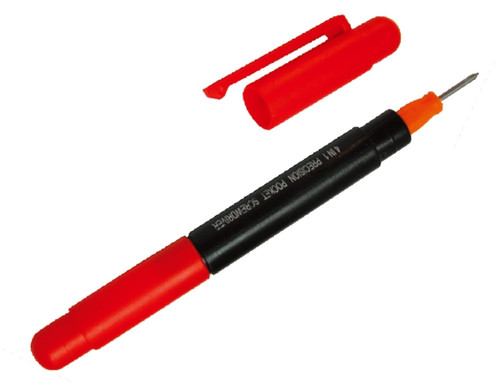 Vulcan JLW714401 4-in-1 Screwdriver Pocket Set, 5-1/4 in OAL, Chrome Vanadium Steel Bit, PVC Handle, Chrome Bit [SKU: ORG1393081]