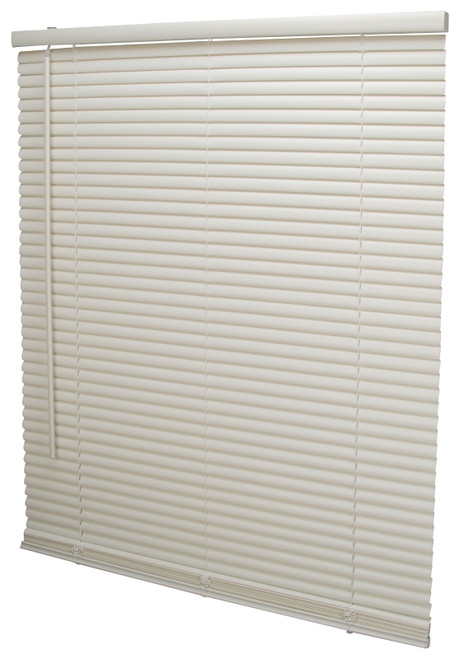 Simple Spaces PVCMB-17AA Blind, 72 in L, 30 in W, Vinyl, Alabaster [SKU: ORG8061459]